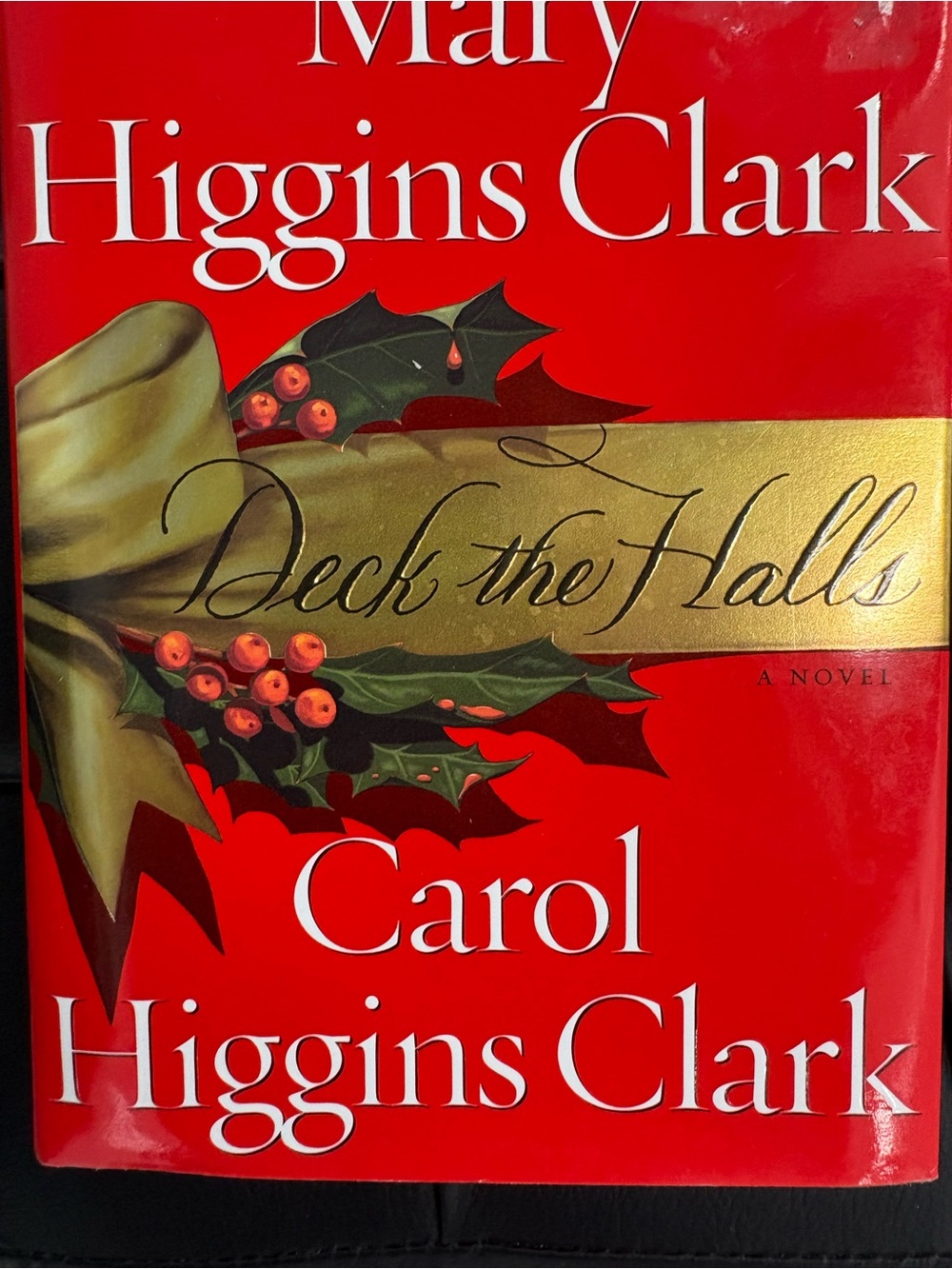 Simon & Schuster/Scribner Regan Reilly Deck the Halls Clark HC 2000 Dustjacket